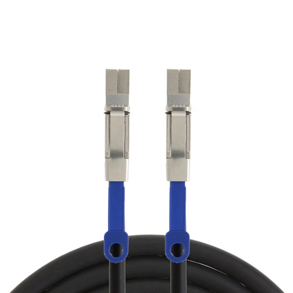 2M External Mini Serial Attached SCSI HD SFF-8644 to SFF-8644 Adaptec SAS Cable