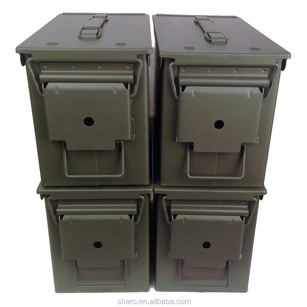 Черный оливковый зеленый Металл M19A1 M2A1 PA60 PA108 PA120 M548 30 CAL ammo