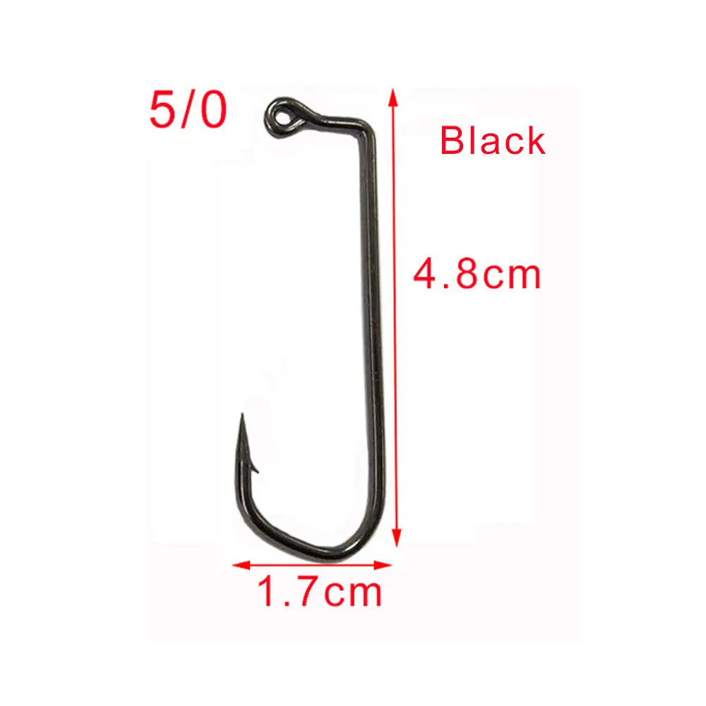 100 pçs/saco Triângulo Gabarito Grande Gancho De Pesca 7150 Anzol