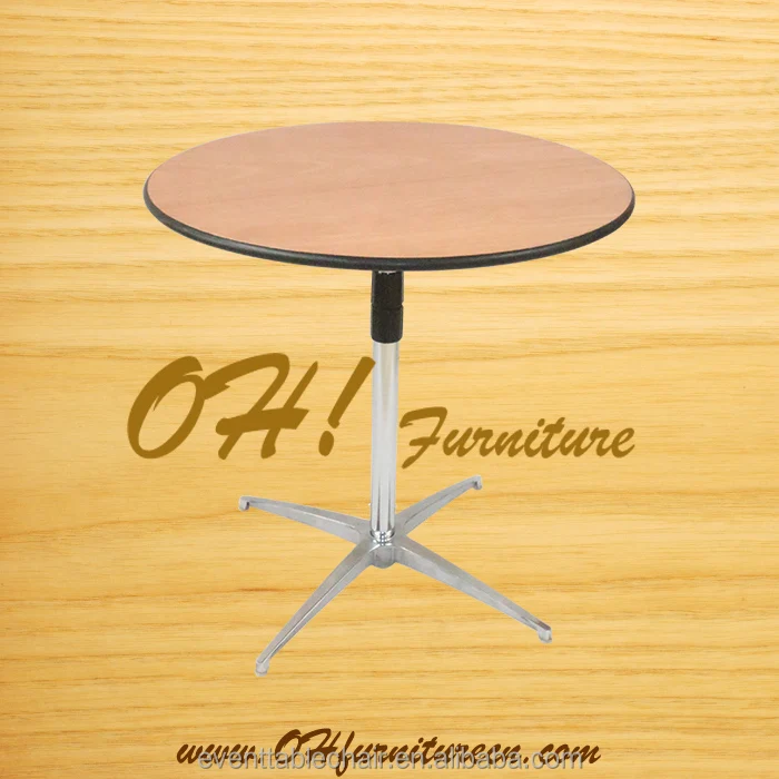 Оптовая продажа, высокий коктейльный деревянный стол для вечеринок от Qingdao