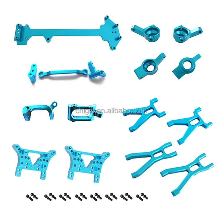 Обновленные металлические запасные части для WLtoys 1/18 A949 A959 A969 A979 K929 RC Car