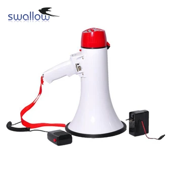 Handheld Loudhailer Hot Selling Small Megaphone Connect With Usb Play Music