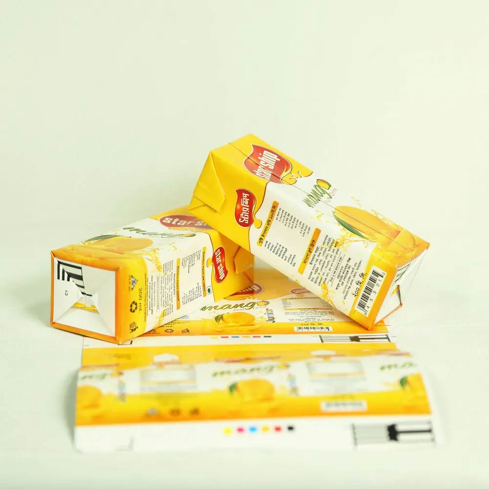 Colepak Aseptic brick juice  carton package materials