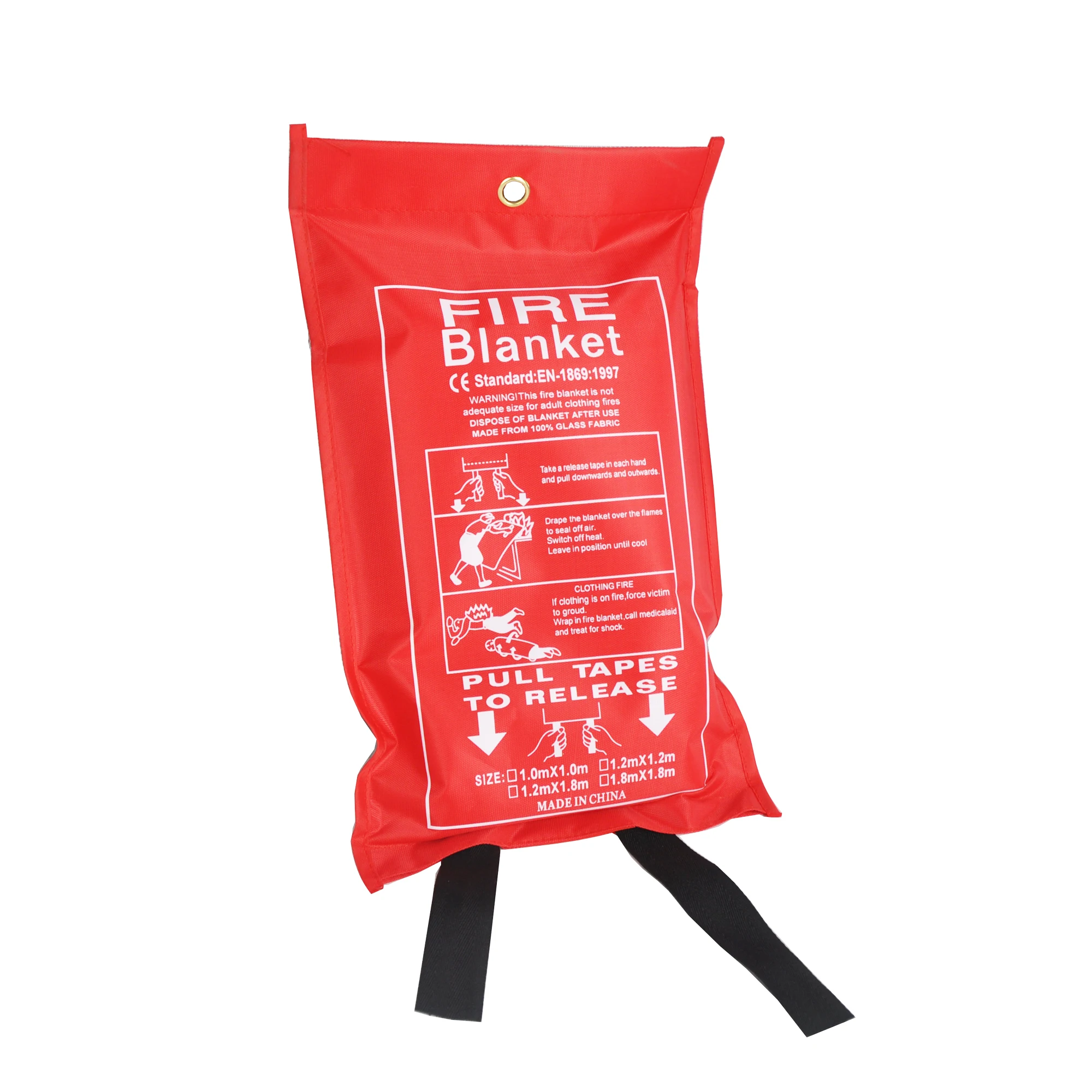 MSDS Report Fiberglass Fabric Insulation Welding Fire Blanket for Tent