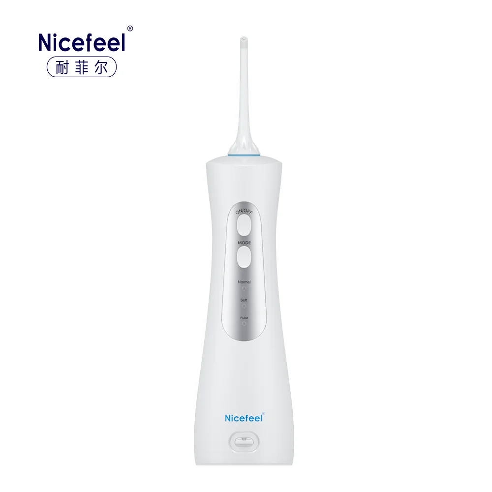 Nicefeel OEM портативный водный Флоссер FC156 3 режима работы 2 стандартных наконечника для путешествий для использования очиститель зубов
