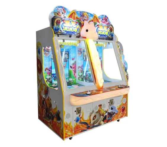 Coin Operated BOUNCE FIREBALL Lottery Game Machine for Sale