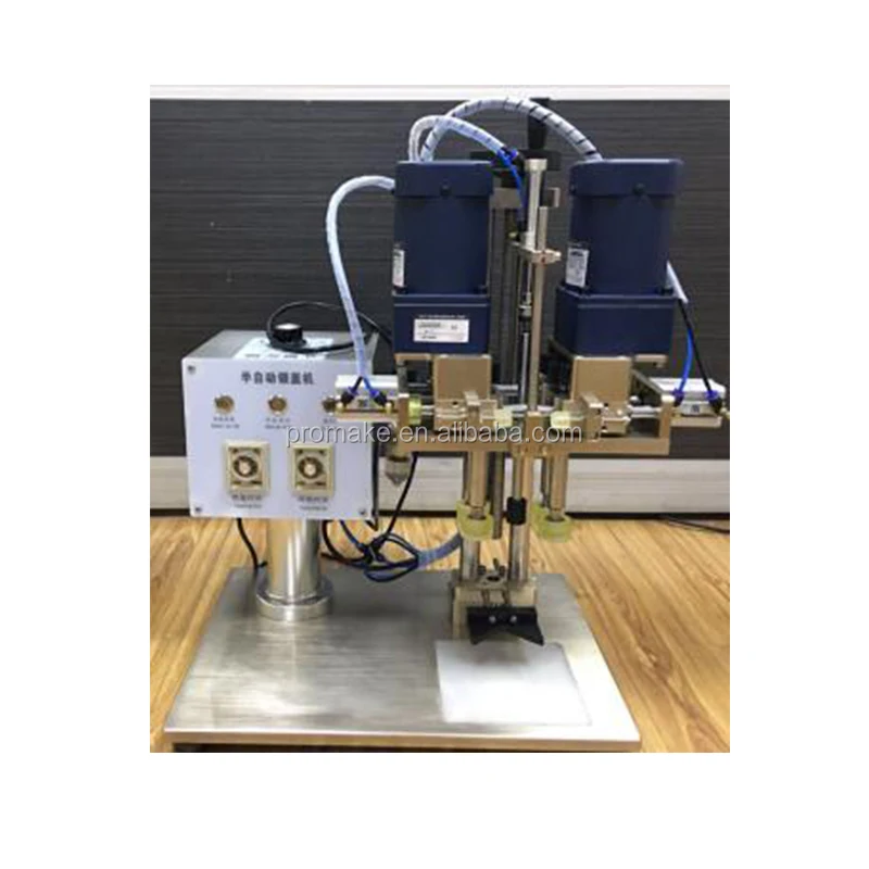 Полуавтоматическая машина для закручивания пластиковых бутылок