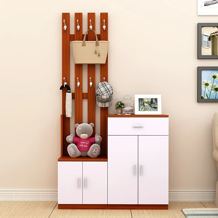 CHINESE MANUFACTURER WHOLESALE LIVING ROOM CABINET STYLE WOODEN WALL SHOE  CABINET RACK