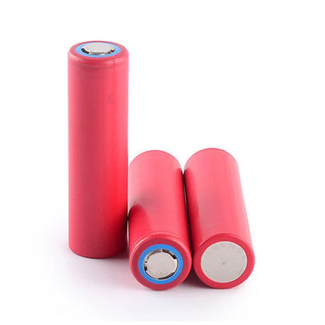 Original 18650GA 3500mah lithium flashlight battery red colour