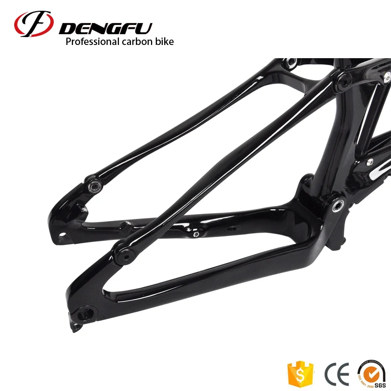 
 29er bafang motor battery 250W 350W enduro electric mountain bike full suspension carbon MTB frame electric bicycle  