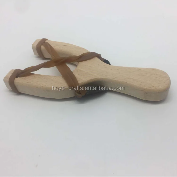 Fionda In Legno Per Gioco All'Aperto – Kit Con Custodia In Pelle E 2 Elastici Di Ricambio – Ideale Per Campeggio, Trekking E Tiro Al Bersaglio