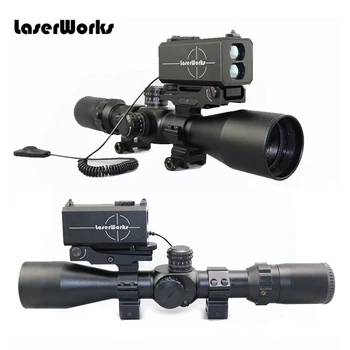 Hunting rangefinder with picatinny rail waver mount LE-032 mini size laser rangefinder 700 m for rifle scope