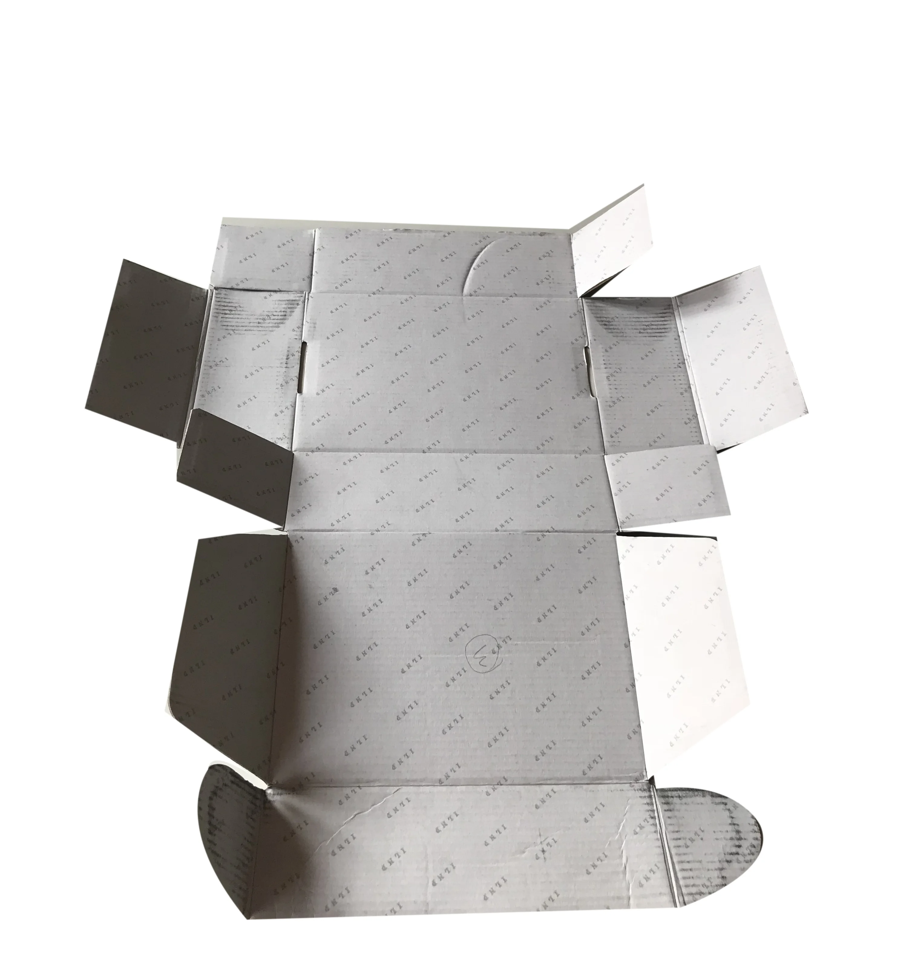 Индивидуальный дизайн гофрированная Высококачественная бумажная почтовая коробка для