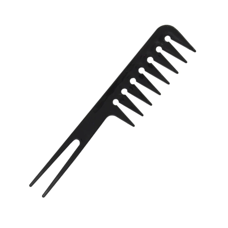 Amber Magic Tail Comb for Salon Plastic Lift Trendy Hair Fish Comb