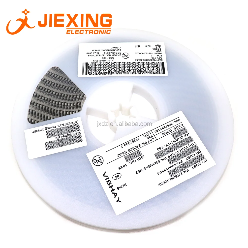 Diodes Redresseuses RS3M V6G – 1KV 3A DO-214AB | Lot De 5 | Pour Circuits électroniques De Puissance