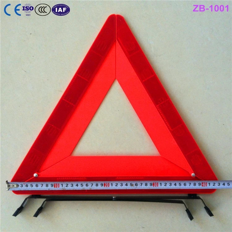 Придорожный комплект светоотражающие треугольник с железный