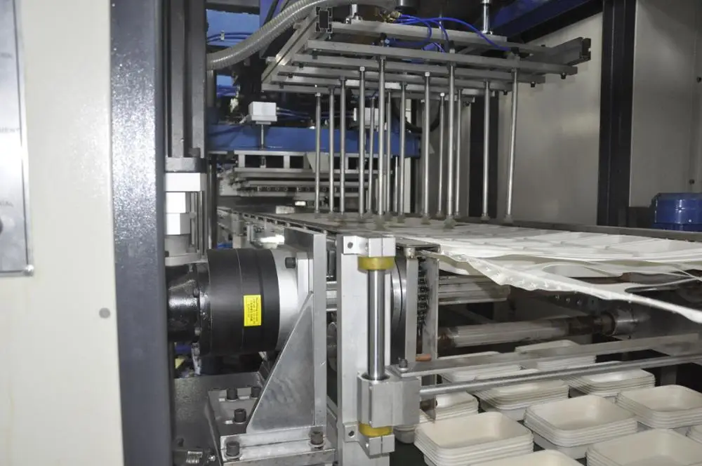 Thermoforming Machine High Speed Automatic Plastic Plastic Blister Vacuum Forming Machine Fast Food Box PP PS PET OPS PLA