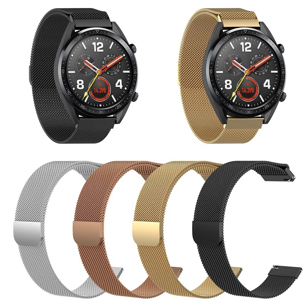 Силиконовый ремешок 22 мм для Huawei Watch GT - черный - купить в Really Need, ц