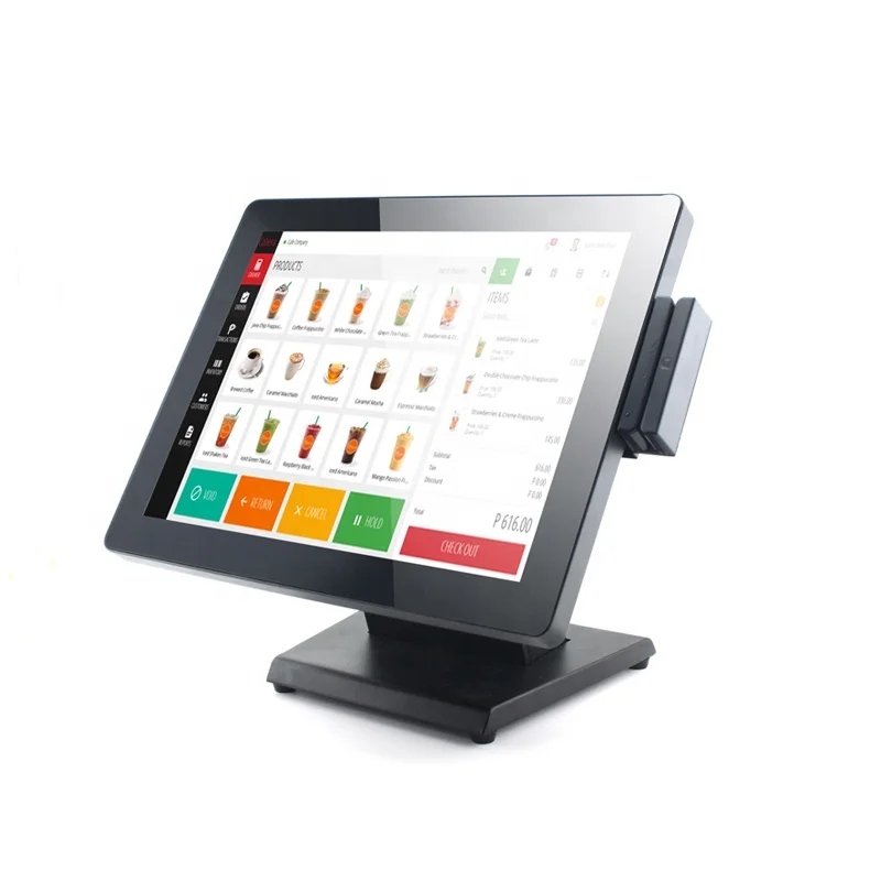 AIO1589 All in One Touch Screen POS RFID Wifi Ibutton POS
