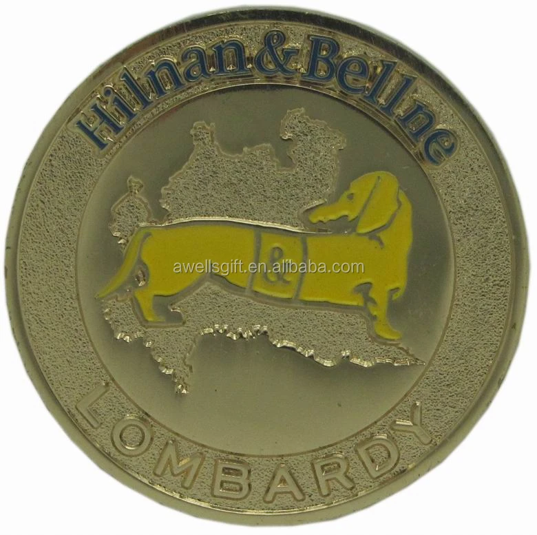 AWELLS Vintage Metal Dokulu Anma Madalyası, Lombardiya Bölgesi Temalı Sosis Köpeği Üzerli Enamele Renkli Koleksiyon Madalyası, Evcil Hayvan Sevginileri İçin Hediye