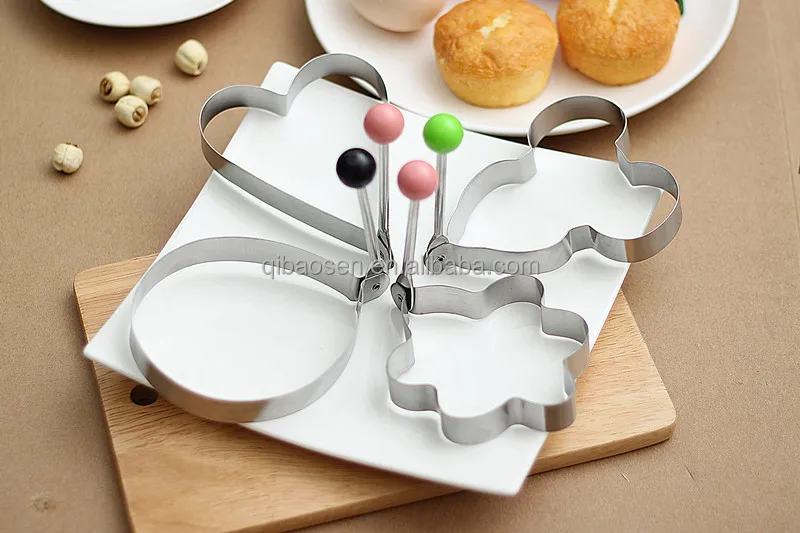 New cooking tools egg cooker heart-shaped fried egg mold