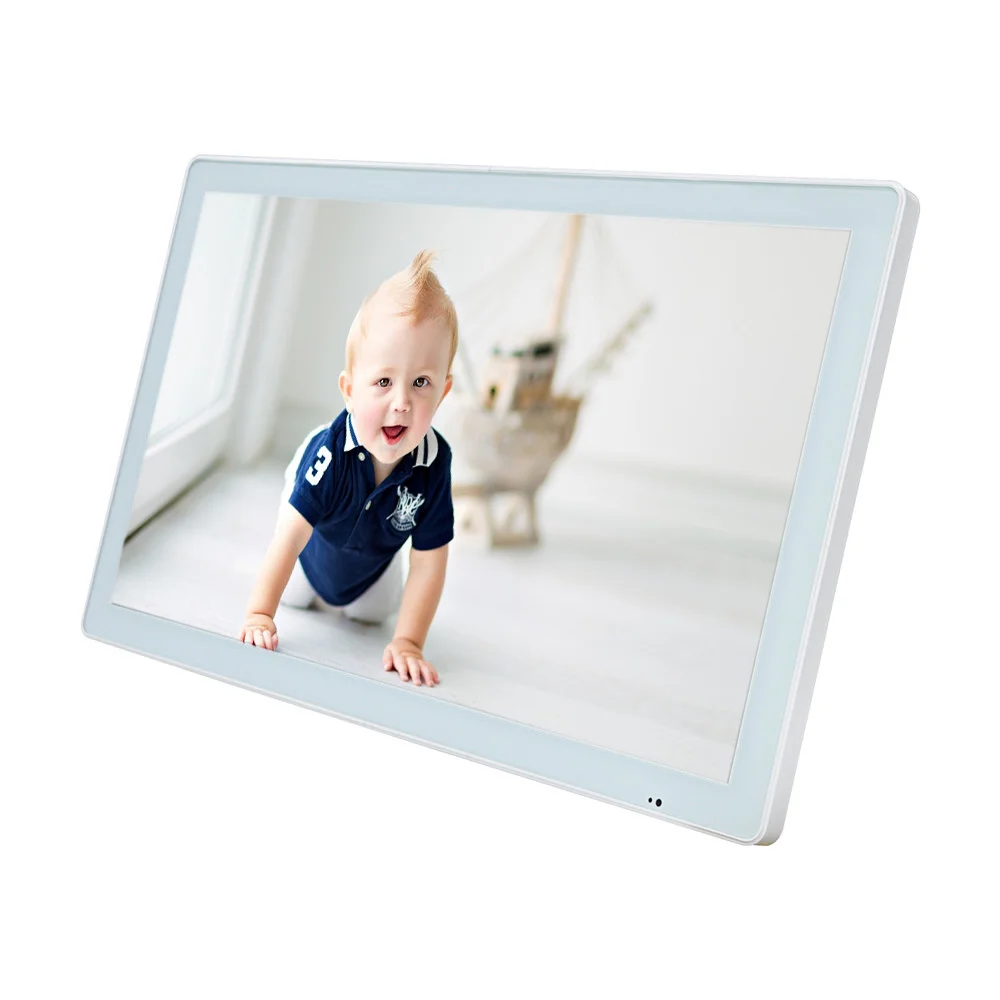 Color White PCAP Capacitive Touchscreen Lcd Display 1080p 32 Inch Square Industrial Open Frame Free Driver Touch Screen Monitor