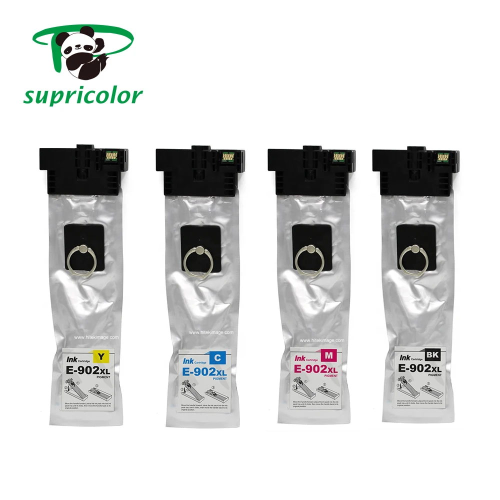 Supricolor Compatible C M Y K 60ml 90ml T902xl Dye Ink Cartridge For Workforce Pro Wf C5210 Wf C5290 Wf C5710 Wf C5790 Buy T902xl T902xl Ink Cartridge T902xl Ink Product On Alibaba Com