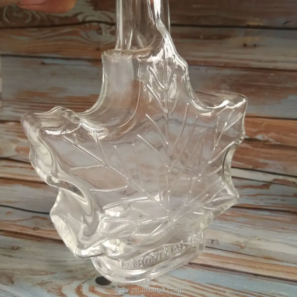 50ml 100ml 250ml カナダ産メープルリーフ型メープルシロップ/アイス