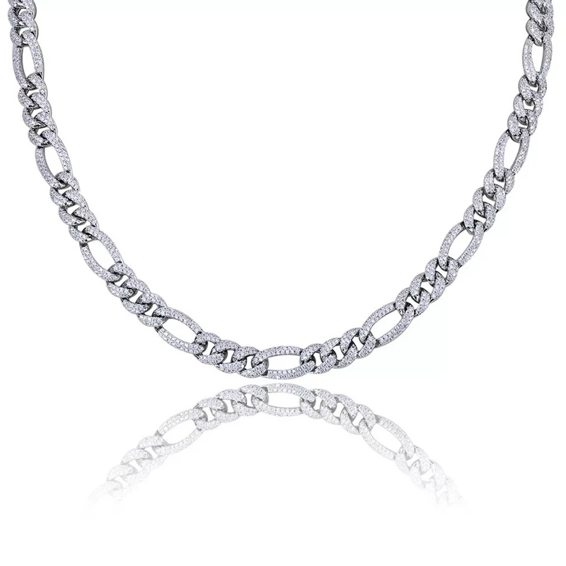 Customized Iced Out Jewelry Figaro 