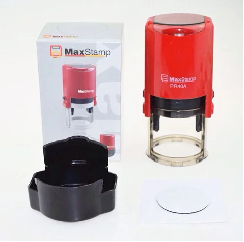 Axark Custoer Copy Self Inking Stap, Printer 20 With 2 Pads - Red - View #9