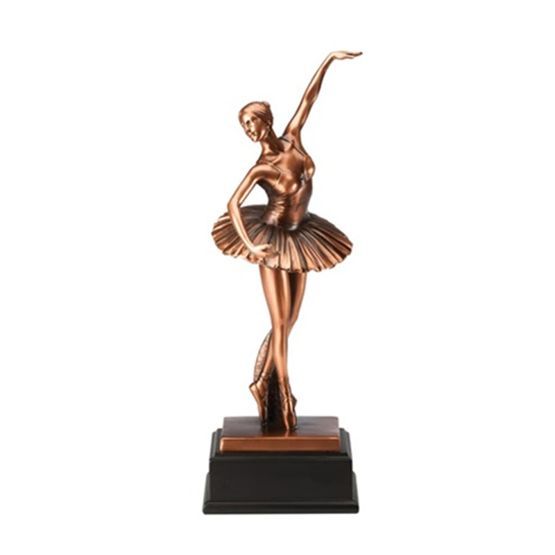 Polyresin Bronze Ballet Dancer Figure Statue Trophy - Ballet Dancer Figure Statue,Resin Trophy For Dance Product on Alibaba.com