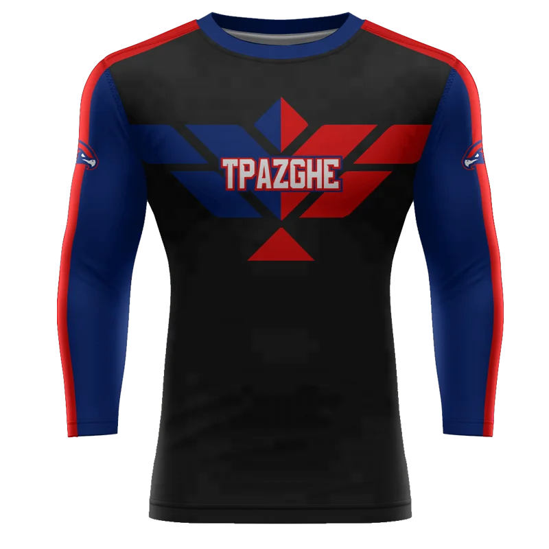 BETHERIVAL Oem Sublimated Design Your Own Rash Guard Sportswear for Unisex  Customer OEM Adults Modern Spandex