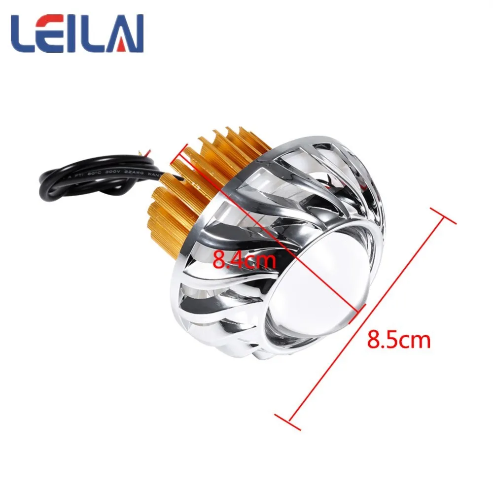 
Светодиодный ангельский налобный фонарь Dvil, стробоскопическая вспышка для мотоцикла 