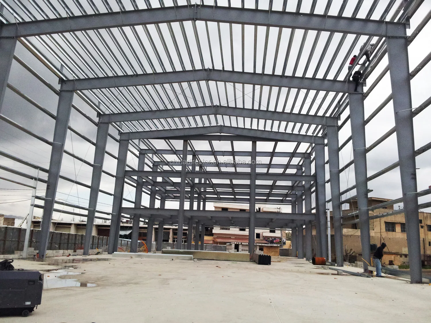 Shed Design Light Frame Steel Structure Prefabricated Small Warehouse