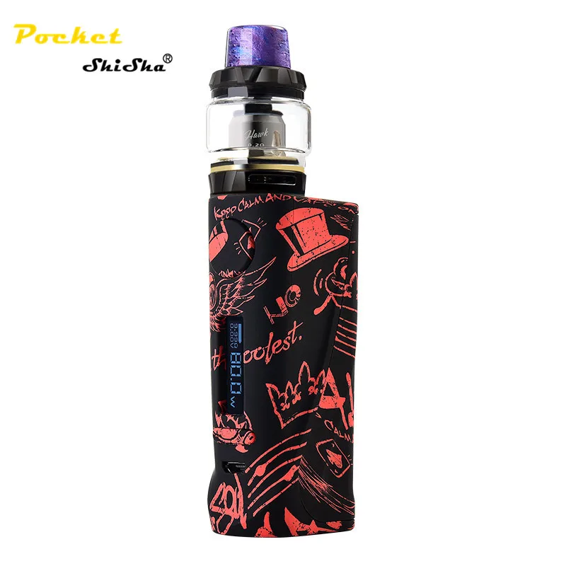 2019 трендовые продукты Vapor Storm ECO Pro Box Mod Vape TC с переменной мощностью 80 Вт Hawk Tank 6 мл/Lion RDA