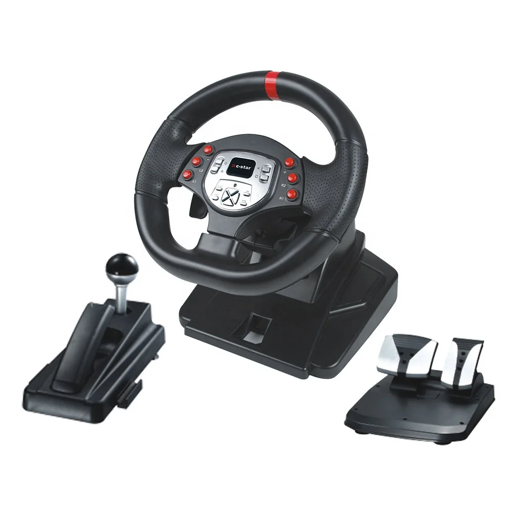 Buy Wholesale China Car Racing Game Simulator, Base, Steering Wheel,  3-pedals Set, Out Torque 8n/m Max, Pc Platform & Video Game Steering Wheel  at USD 688