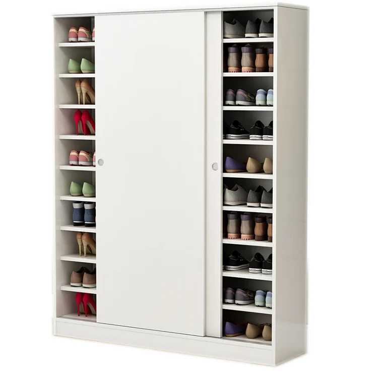 Barn door shoe online cabinet