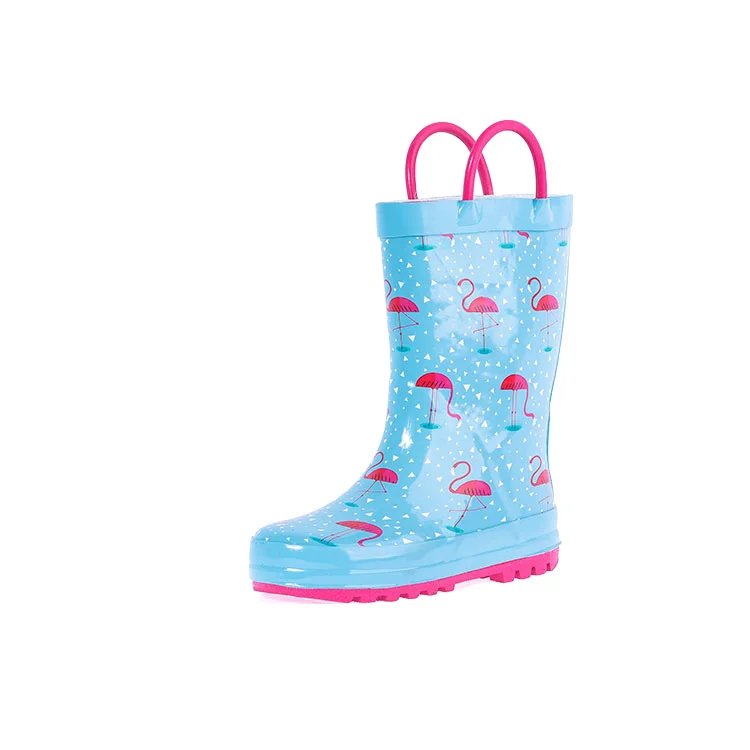 short pull on rain boots