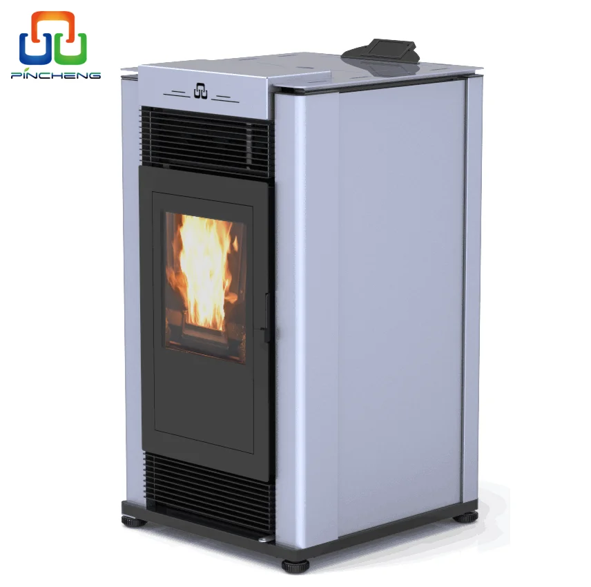 Slow Combustion High-output Hydro Pellet Stove With Water Jacket