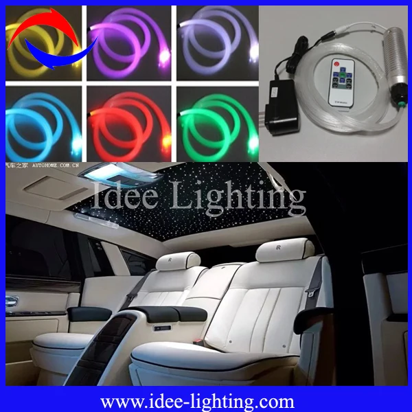 Source 12 v de voiture intérieur toit top décoratif plafond étoilé led kit  d'éclairage à fibers optiques on m.alibaba.com