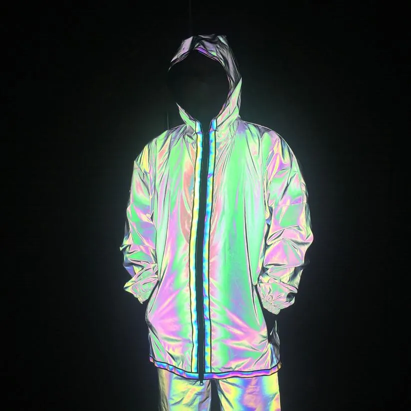 Full discount reflective hoodie