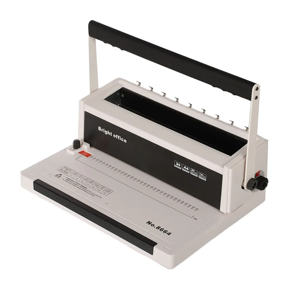 New Design Manual Double Wire Binding Machine From Bright Office Stationery