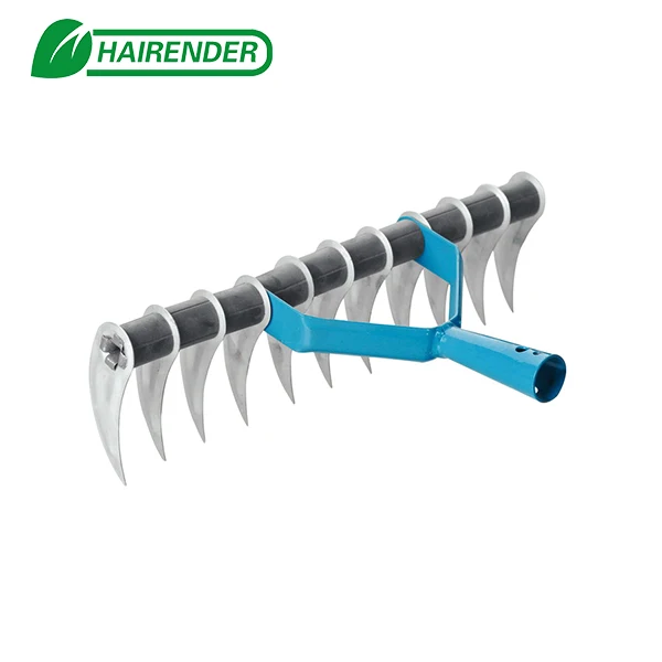 Rastrillo escarificador combisystem de GARDENA: rastrillo para quitar musgo  y césped enmarañado, ancho de trabajo 35 cm, acero de calidad, apto para  rastrillar residuos y piedras (3392-20): Amazon.es: Jardín