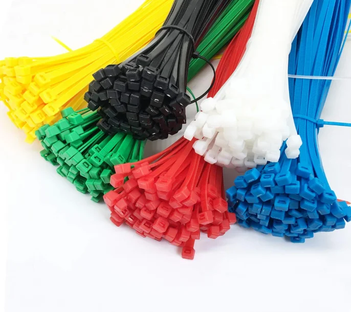 100pcs 3*100mm Nylon Plastic Network Plastic Cable Wire Zip Tie Cord Strap 