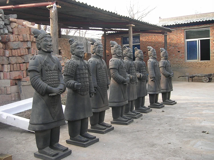 Life Size Terracotta Warrior Statue - Handcrafted China Art