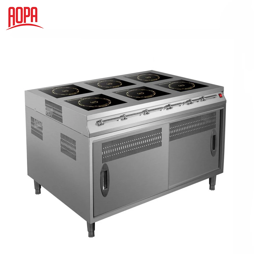 induction commercial range