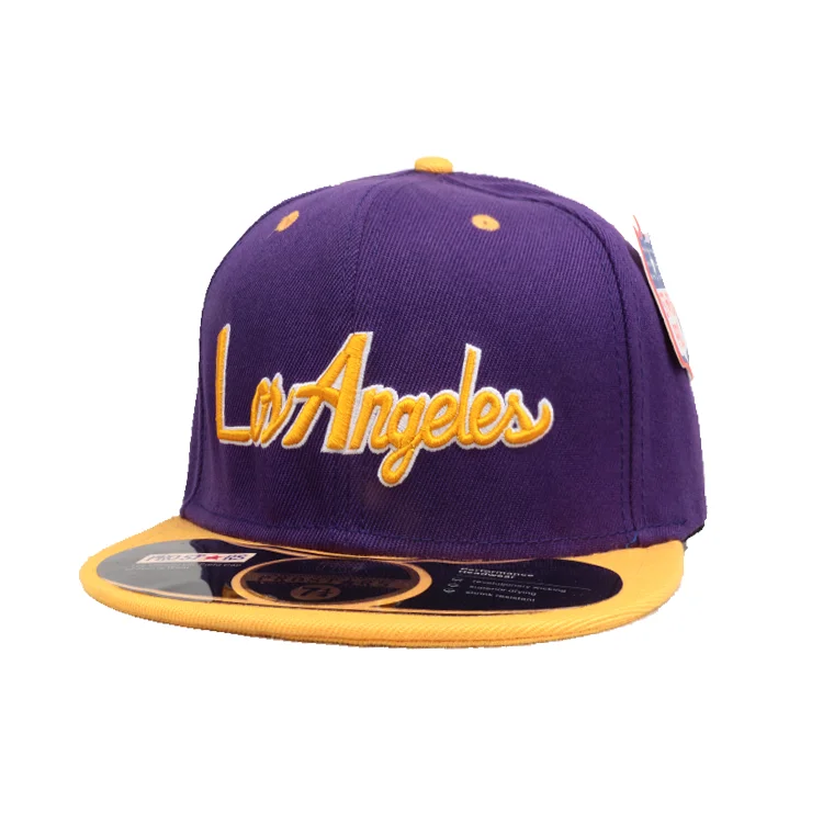 Los Angeles Lakers Hat Men's Snabacks - China Cheap Wholesale Caps
