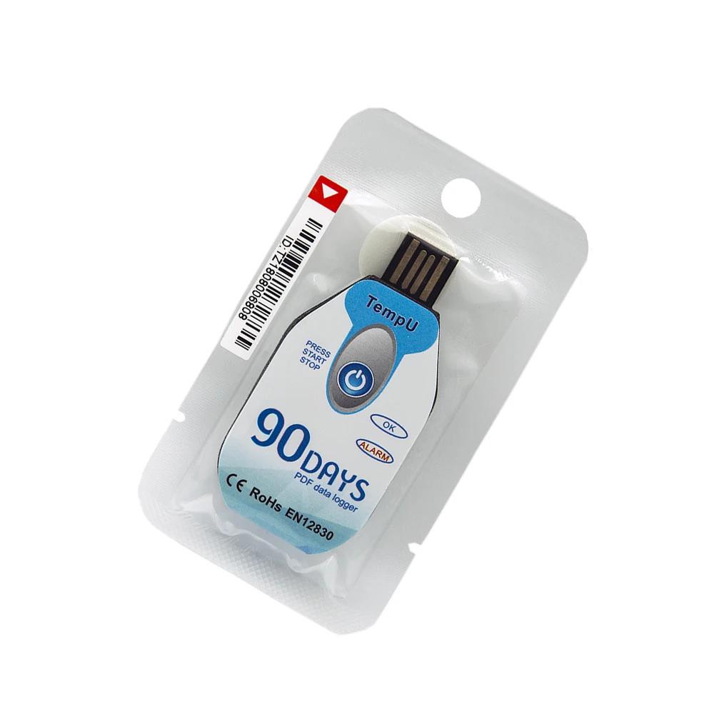Tzone TempU02 Temperature Recording USB Temperature Logger for Vaccines