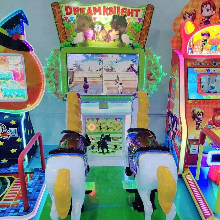 Chenshou Arcade Machine Horse Simulator Coin Operated Kiddie Rides for Sale
