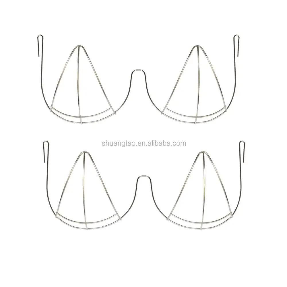 Beautiful design stainless steel wire bra